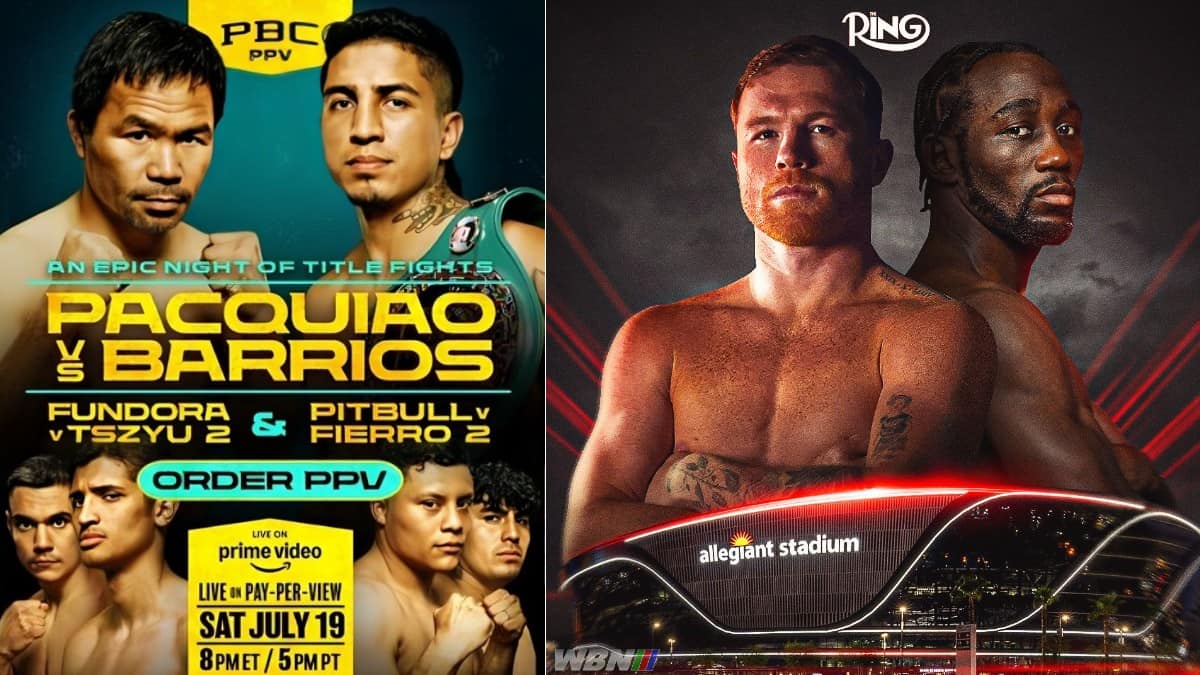 Pacquiao vs Barrios Canelo vs Crawford judges
