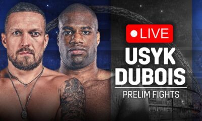 🥊 LIVE BOXING: Oleksandr Usyk vs. Daniel Dubois 2 • The Prelims | DAZN Boxing