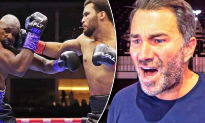 'MISMATCH?!' Sad Eddie Hearn after VICIOUS ITAUMA KO: 'THE LAST ONE FOR DILLIAN WHYTE!!'