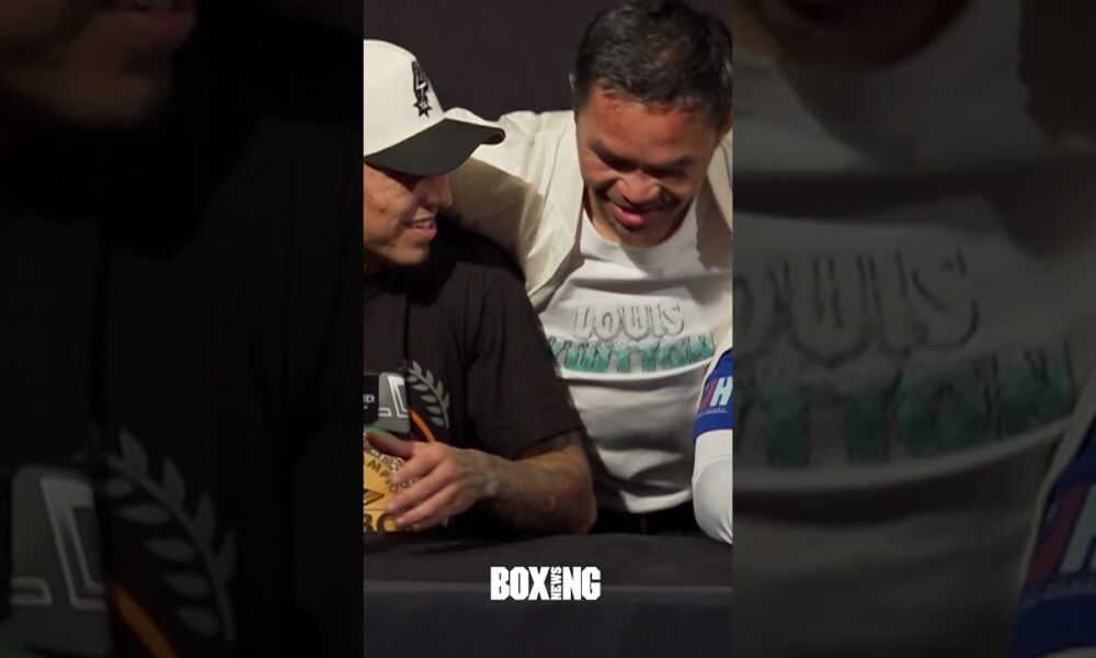 Manny Pacquiao Shows Respect to Team Barrios After Controversial Draw #mannypacquiao