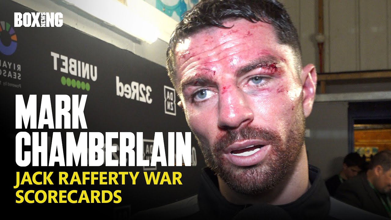 Mark Chamberlain First Words After Thrilling Draw With Jack Rafferty