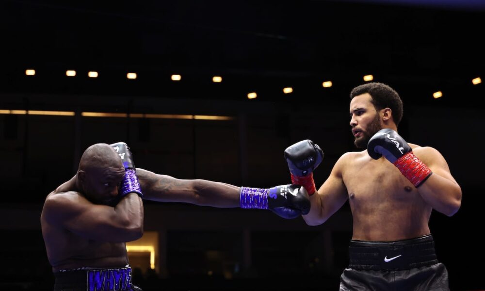 Image: Moses Itauma Wrecks Dillan Whyte in Under Two Minutes