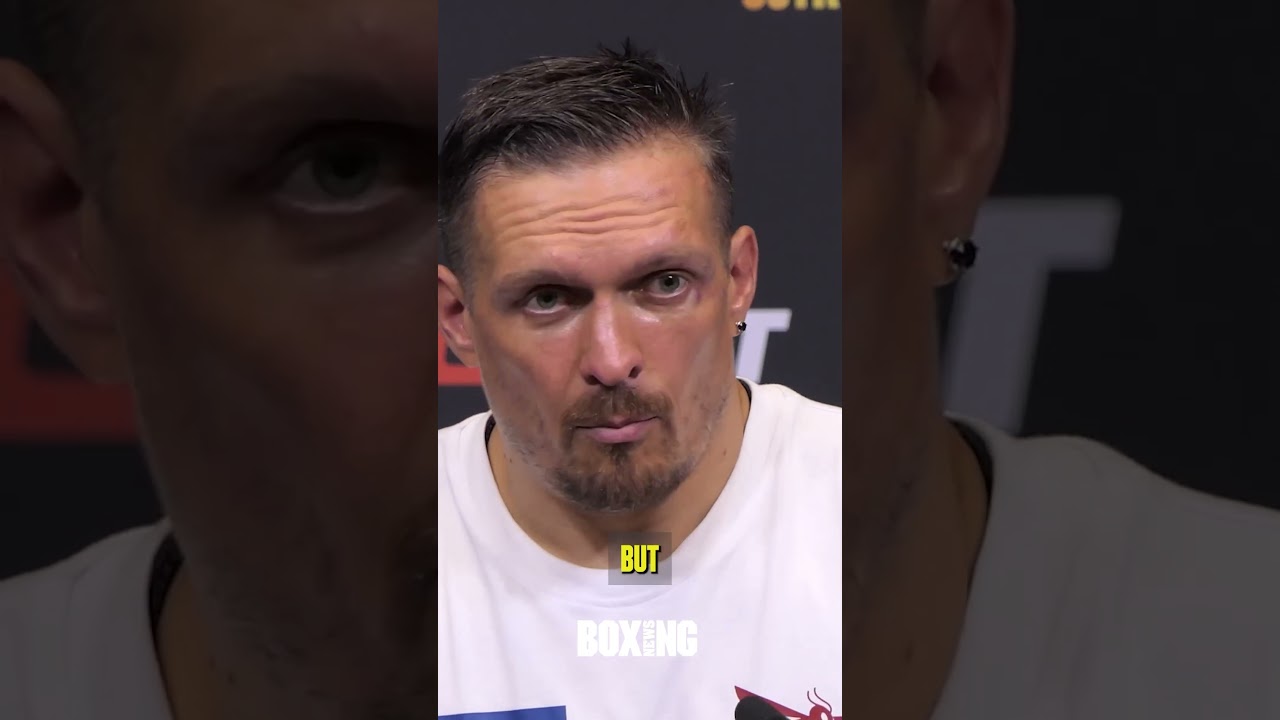 Oleksandr Usyk Explains His Motivation & Discipline At This Stage In His Career