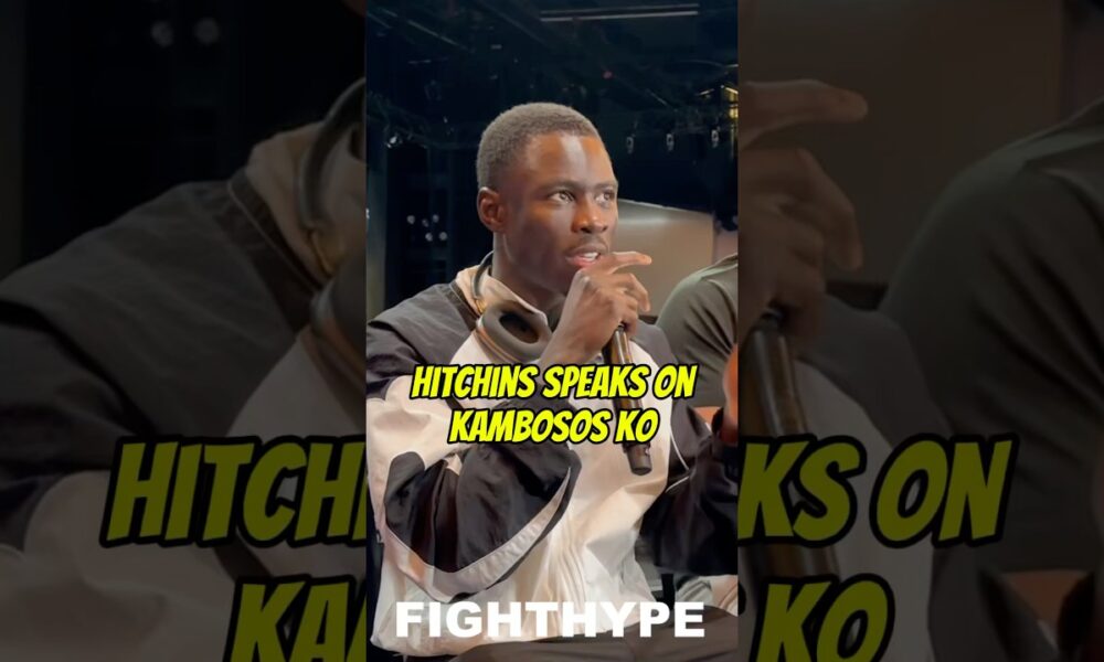 Richardson Hitchins FIRST WORDS on KNOCKING OUT George Kambosos
