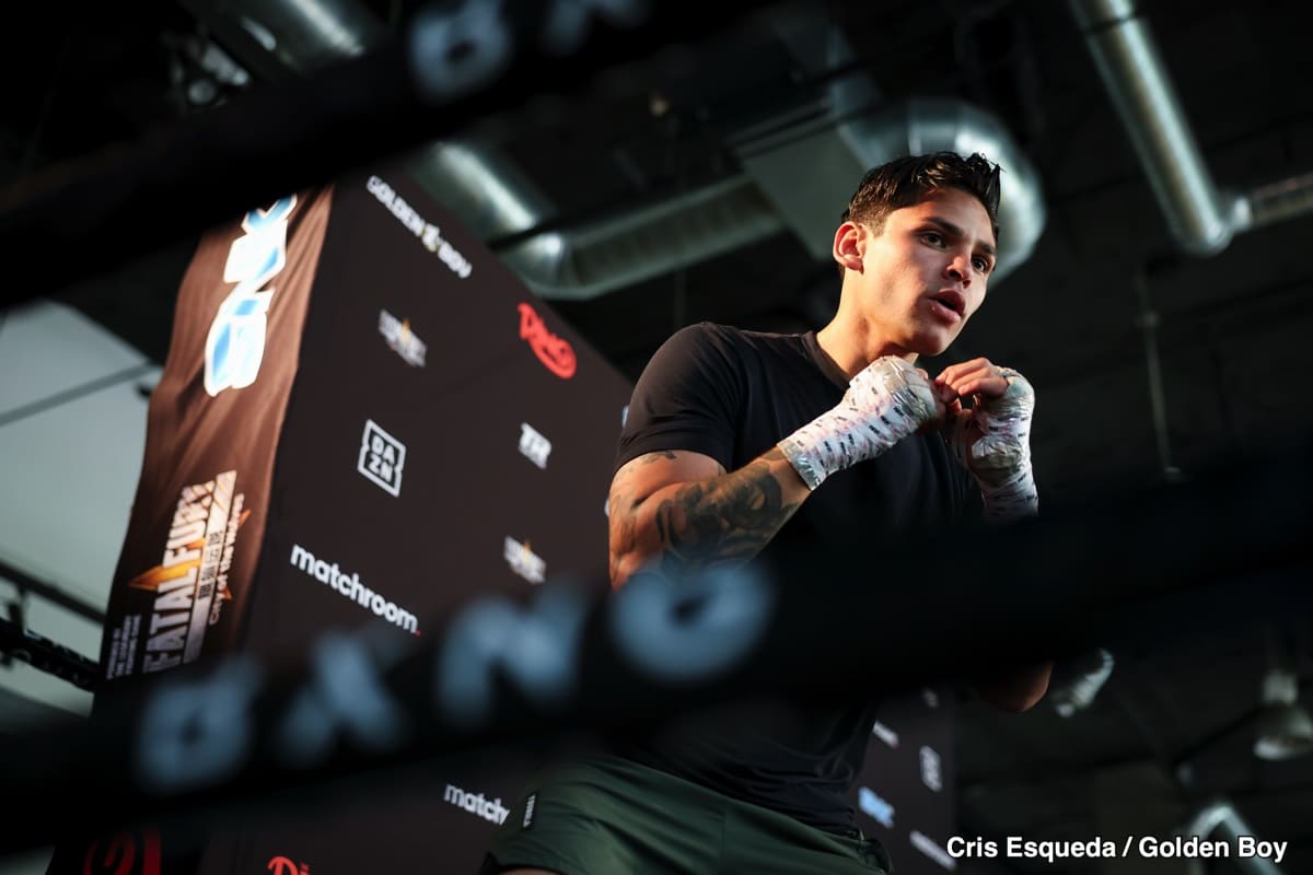 Image: Ryan Garcia Calls Out Teofimo Lopez's Lies About a Rejected Golden Boy Fight
