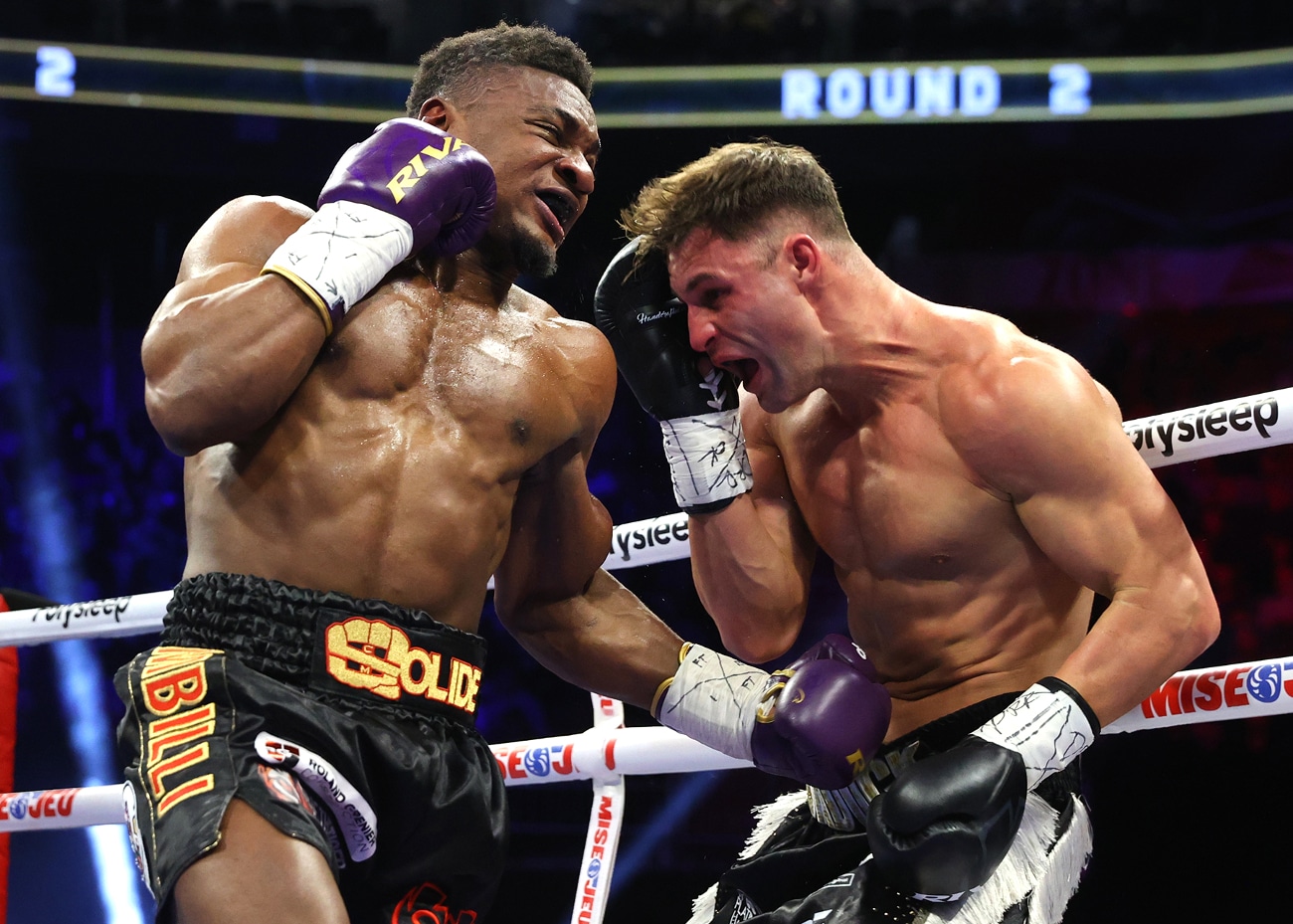 Image: A Message Sent: Christian Mbilli's Declaration for the Canelo vs. Crawford Winner