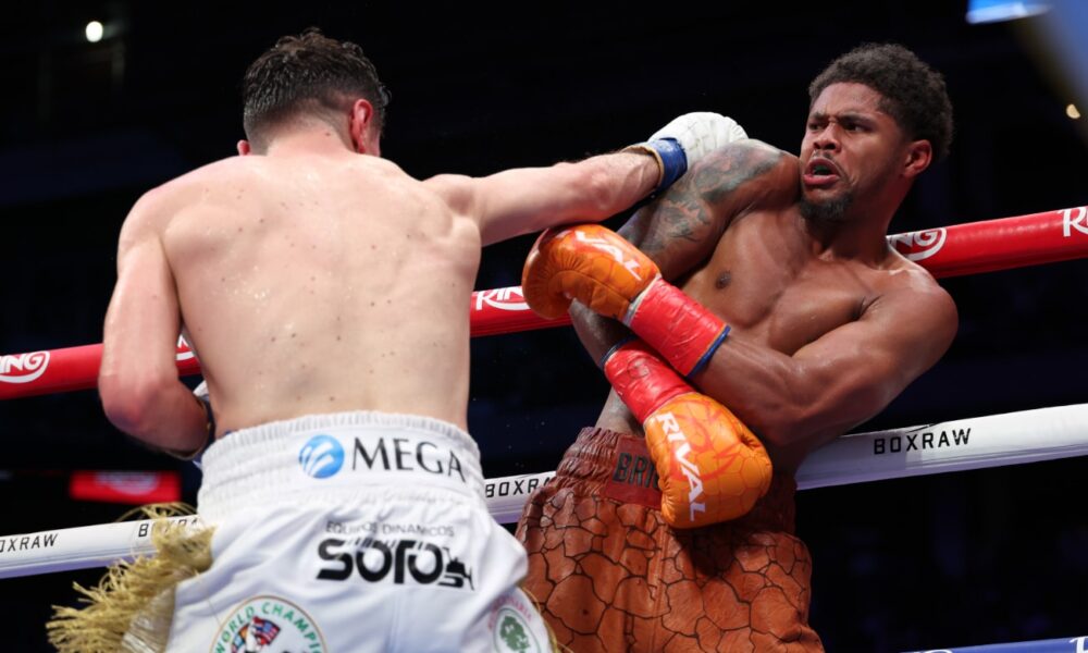 Image: Shakur Stevenson's Promise to Win the WBO Title and Make It Keyshawn Davis's