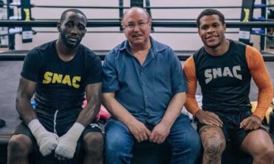 Terence Crawford Victor Conte and Devin Haney SNAC