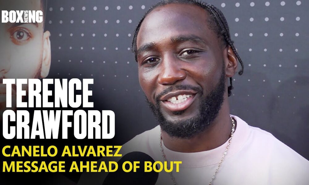 Terence Crawford Sends Canelo Alvarez Warning