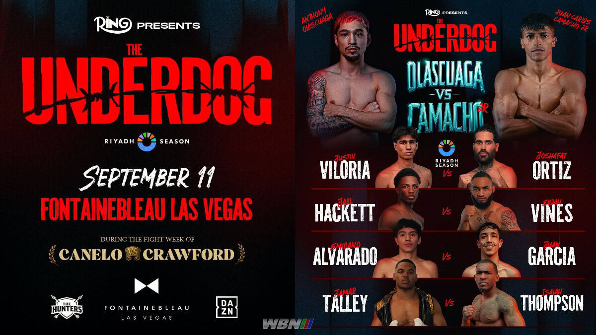 Sept 11 Underdog Vegas