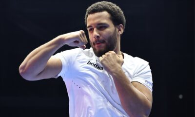 Moses Itauma stopped Dillian Whyte in the first round in Riyadh Photo Credit: Leigh Dawney/Queensberry