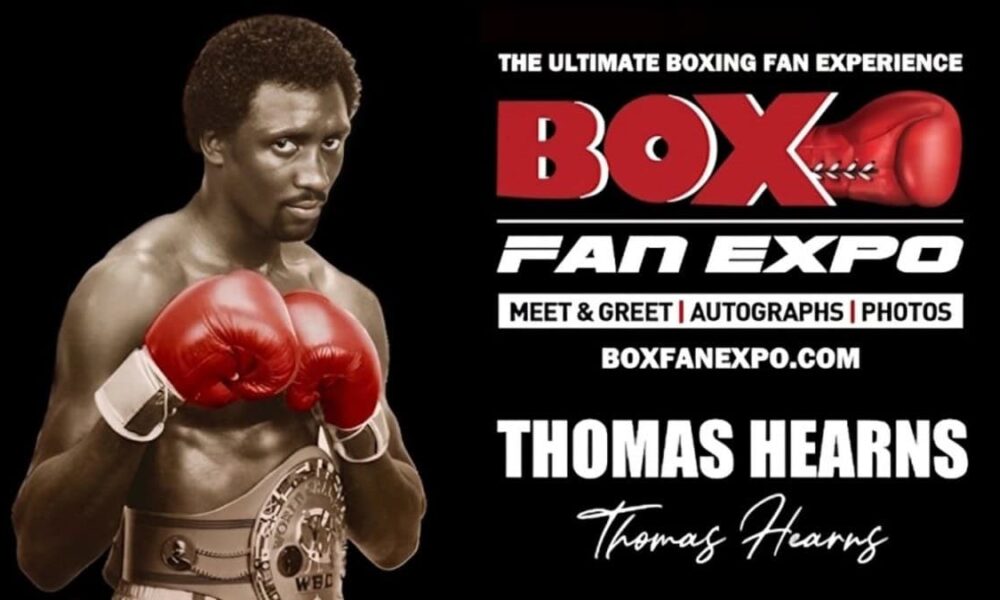 Thomas Hearns Box Fan Expo