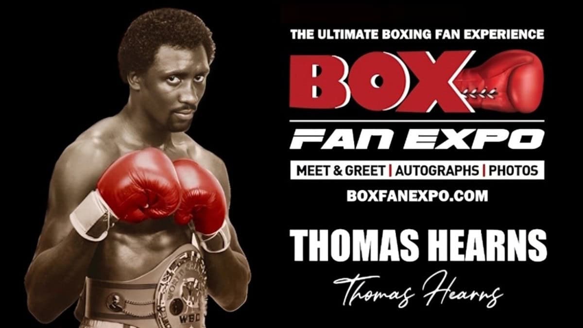 Thomas Hearns Box Fan Expo