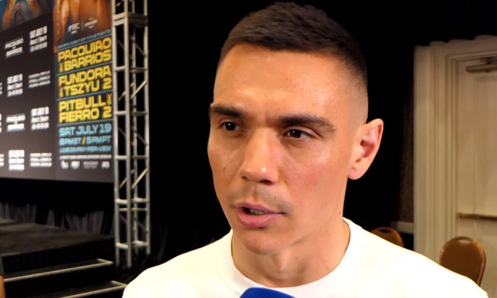 Tim Tszyu FIRES at 'STRANGE BLOKE' after TENSE Sebastian Fundora FACEOFF!!