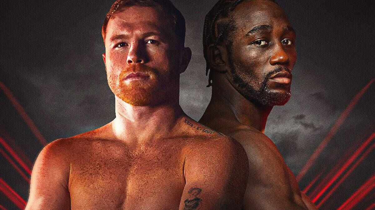 Canelo vs Crawford crop poster 2
