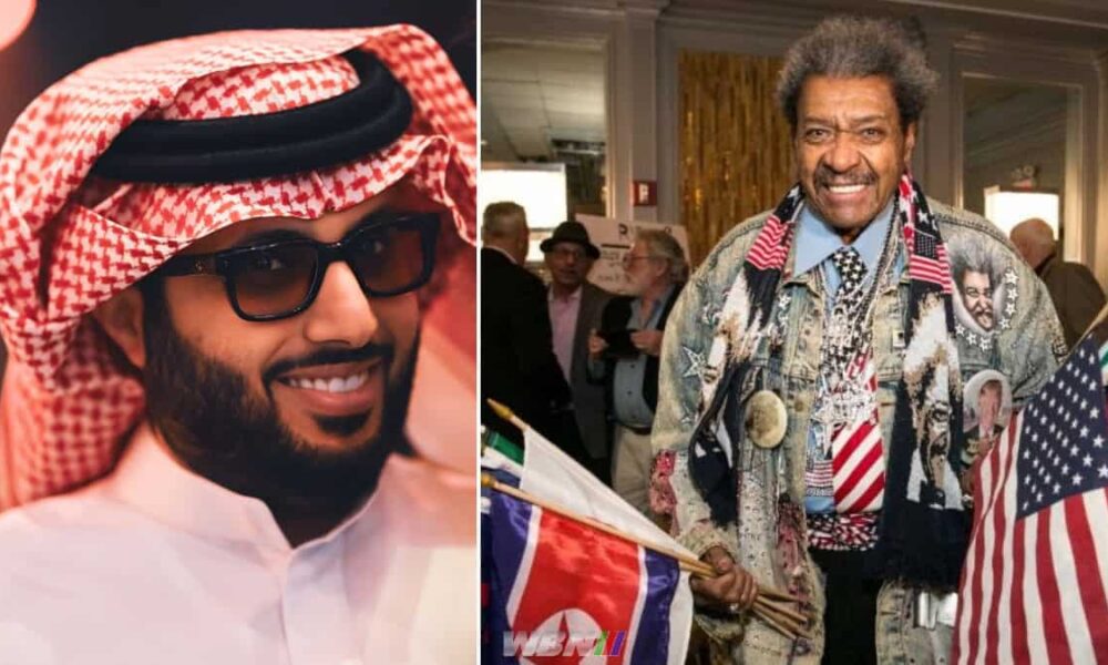 Turki Alalshikh and Don King
