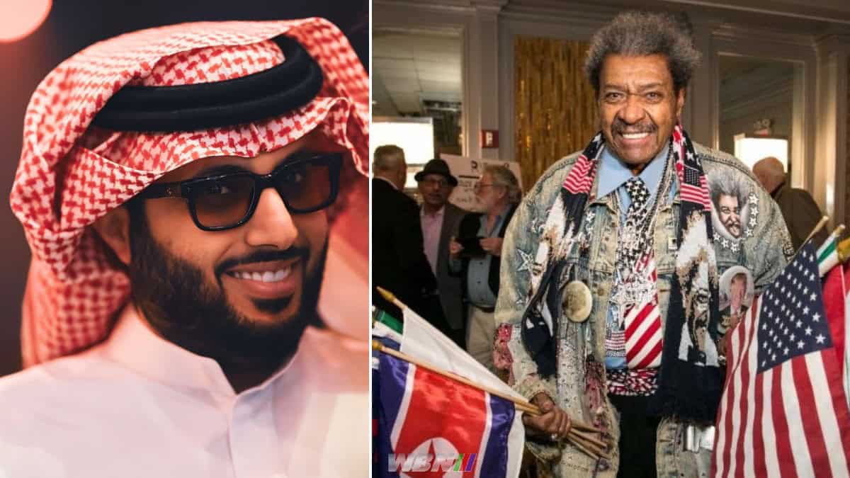 Turki Alalshikh and Don King
