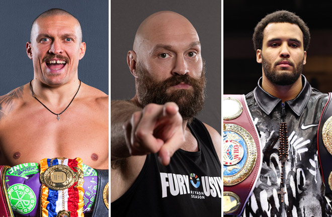 Moses Itauma stopped Dillian Whyte in the first round in Riyadh Photo Credit: Leigh Dawney/Queensberry