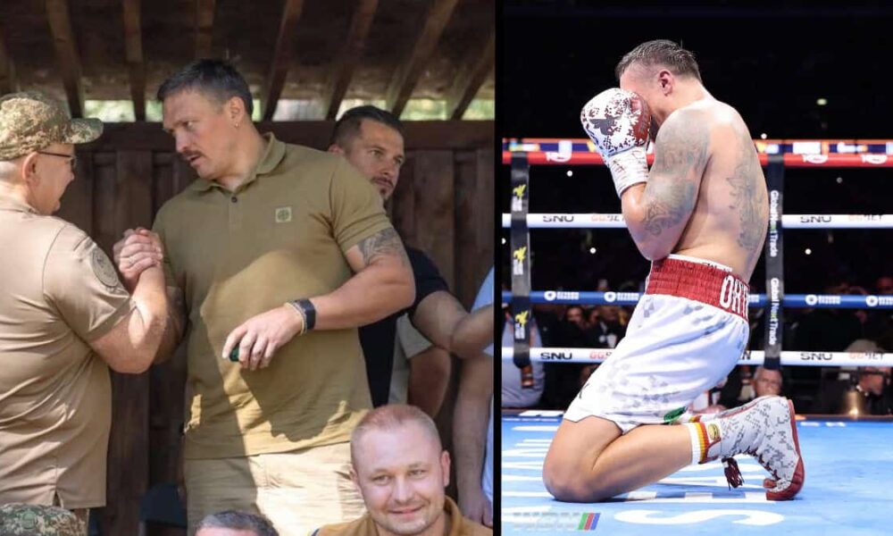 Usyk soldiers visit