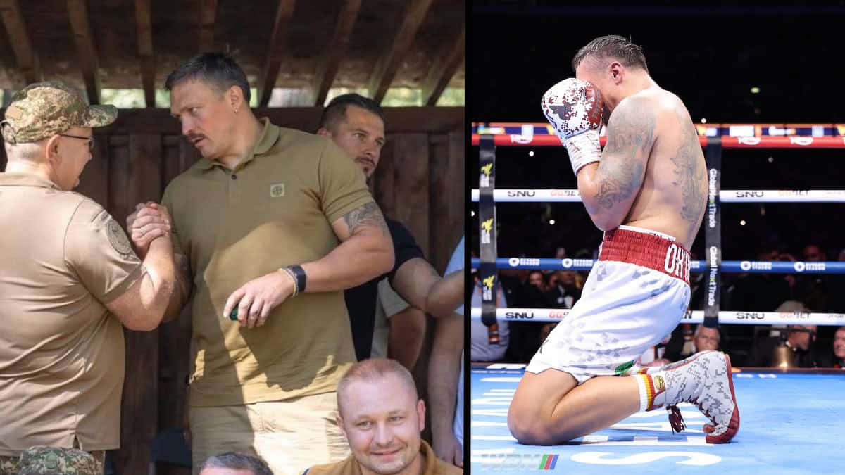 Usyk soldiers visit