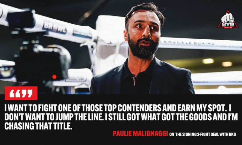 Paulie Malignaggi BKFC