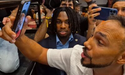 WILD!! Jermell Charlo PULLS UP on Keith Thurman: 'YOU A B***H!'