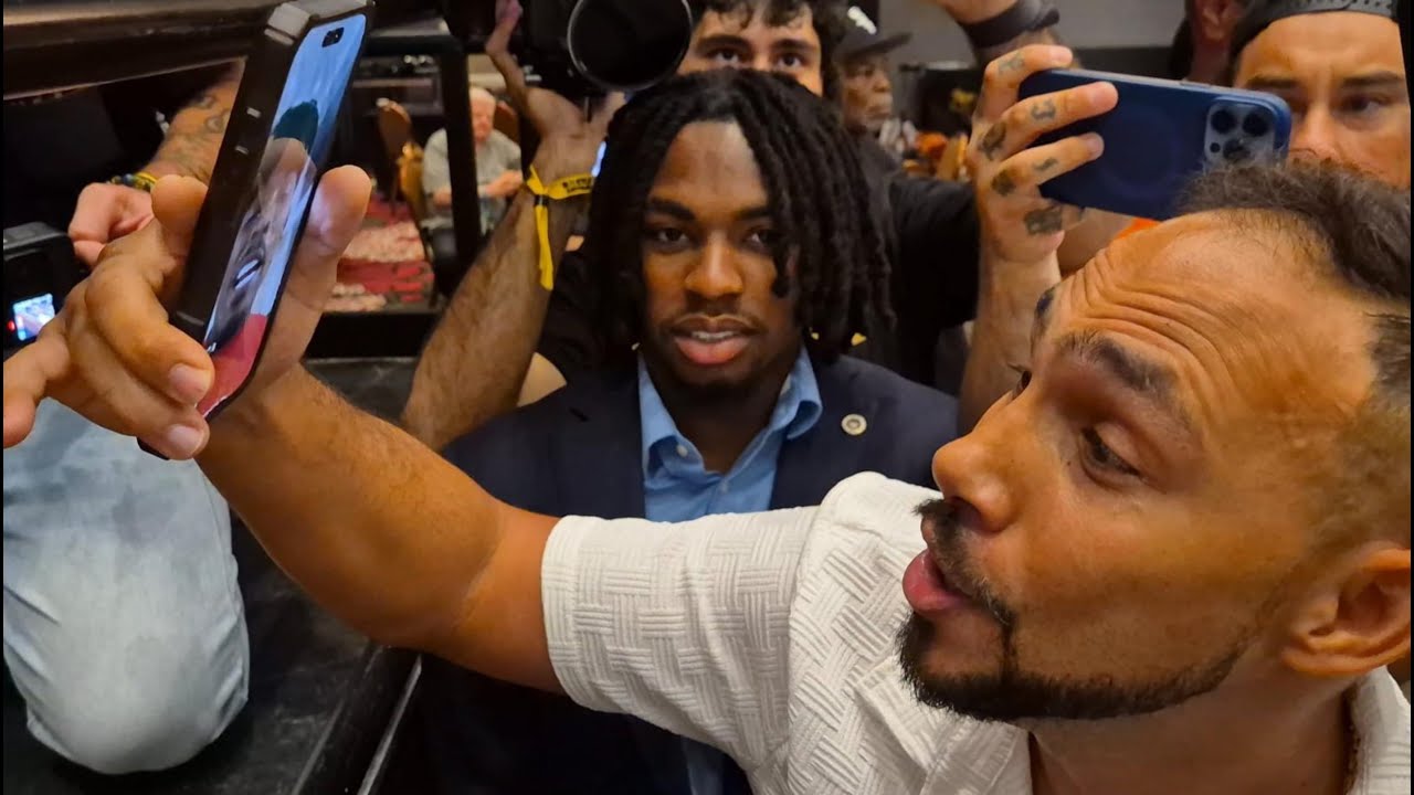 WILD!! Jermell Charlo PULLS UP on Keith Thurman: 'YOU A B***H!'