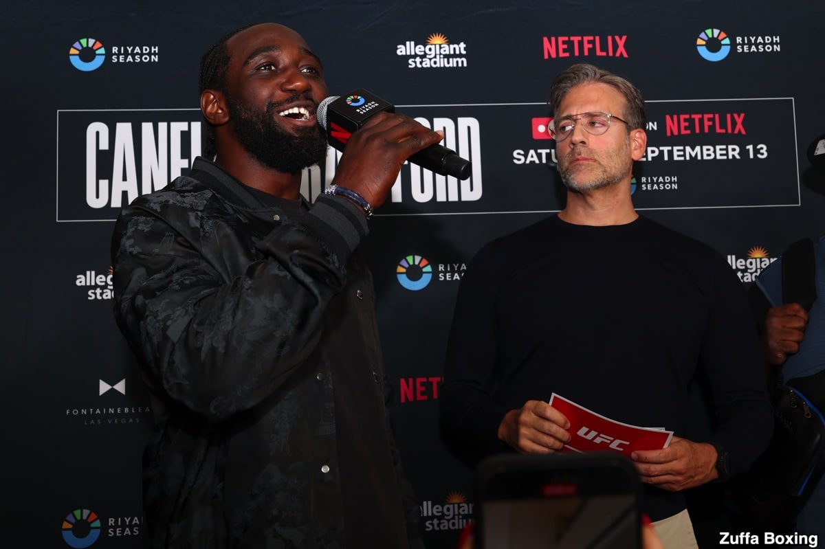 Image: Crawford's Inactivity Will Be His Undoing, According to Eddie Hearn, Who Predicts a Canelo Alvarez Victory