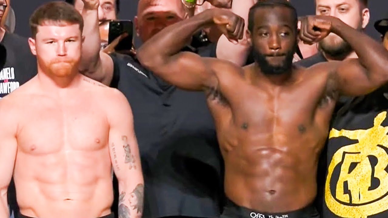Bigger Crawford FLEXES on Canelo 😱 Bud Looks MASSIVE | FINAL Face Off Gets TENSE