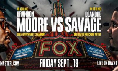Image: Boxing Results: Brandon Moore Thoroughly Outboxes DeAndre Savage