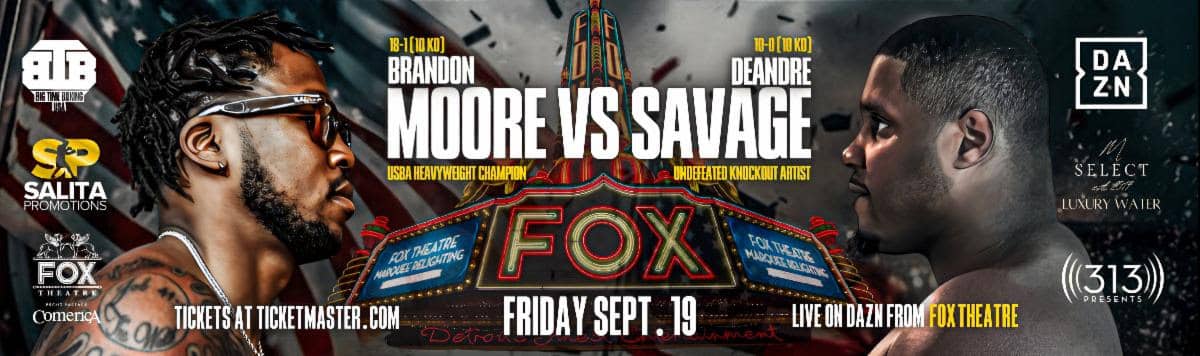 Image: Boxing Results: Brandon Moore Thoroughly Outboxes DeAndre Savage