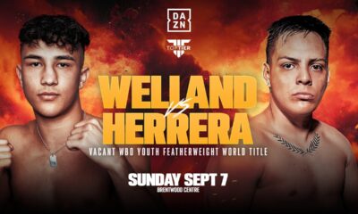 Image: Boxing Results: Kevin Herrera Stops Tom Welland for the WBO Youth Crown