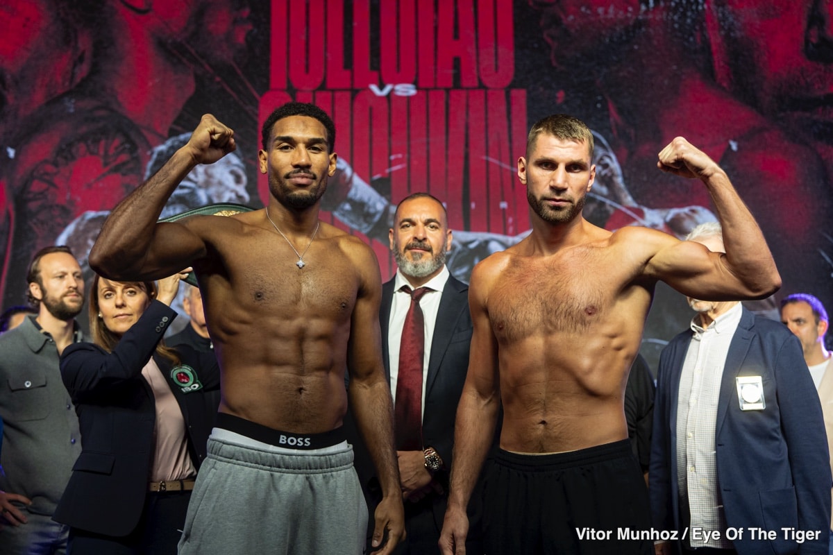 Image: Boxing Results: Relentless Iglesias Stops Shishkin, Puts Canelo on Notice