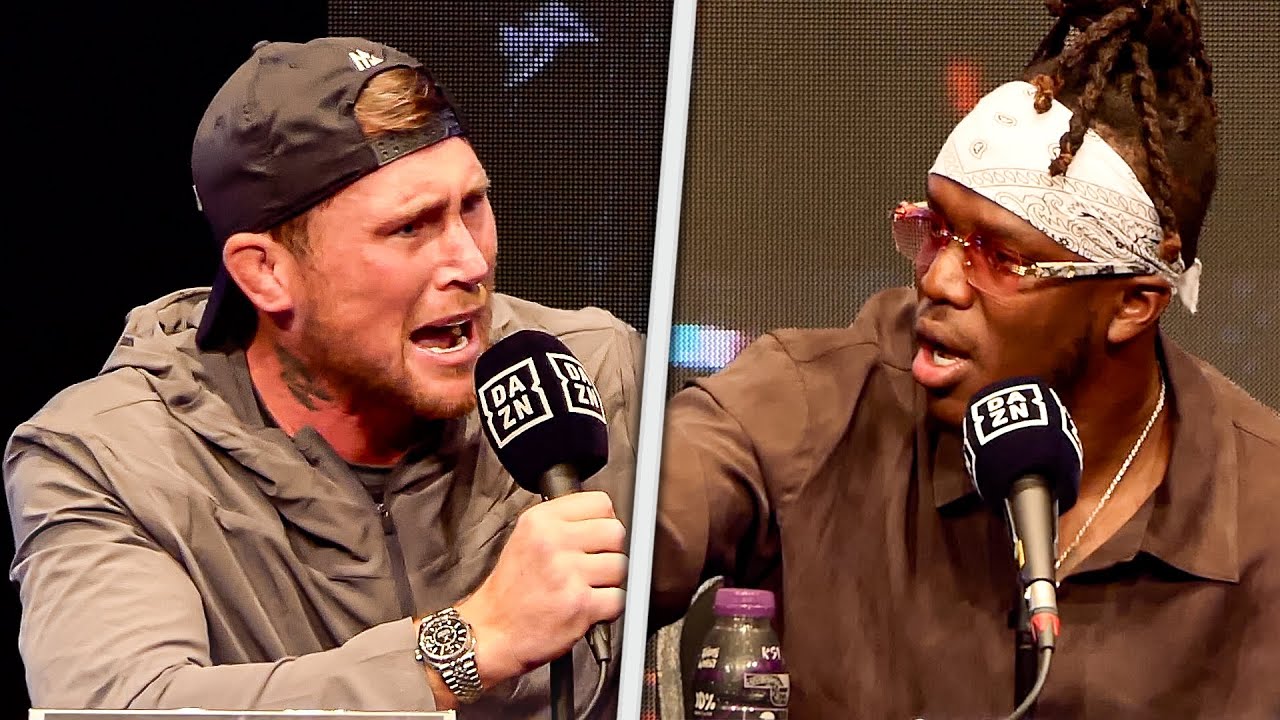 CHAOS! Darren Till vs Luke Rockhold | FULL FINAL PRESS CONFERENCE | Misfits Boxing