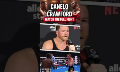 Canelo Alvarez BODY SHUT DOWN on him vs Crawford