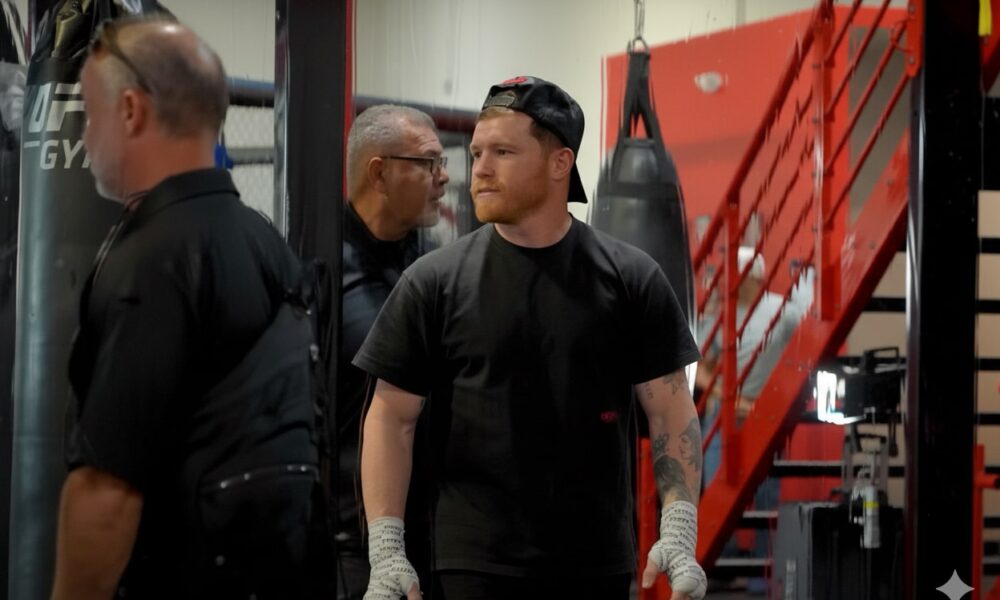 Image: Canelo Alvarez Questions Terence Crawford's Mental Fortitude, Citing an Unfamiliar Grand Stage
