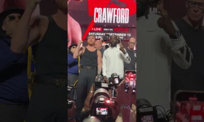 Canelo Alvarez vs Terence Crawford FACE OFF