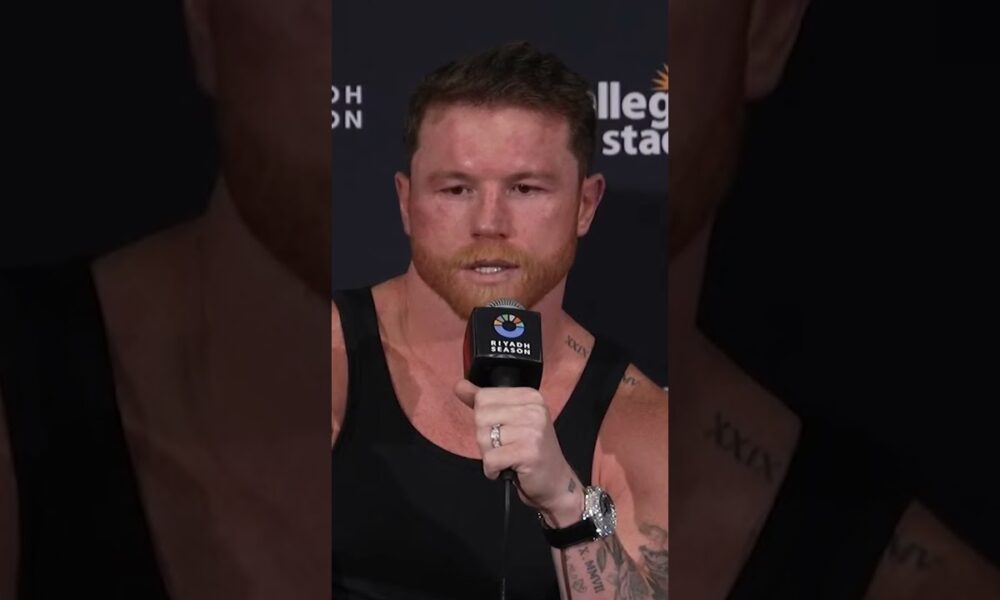 Canelo FIRST WORDS after Crawford defeat!