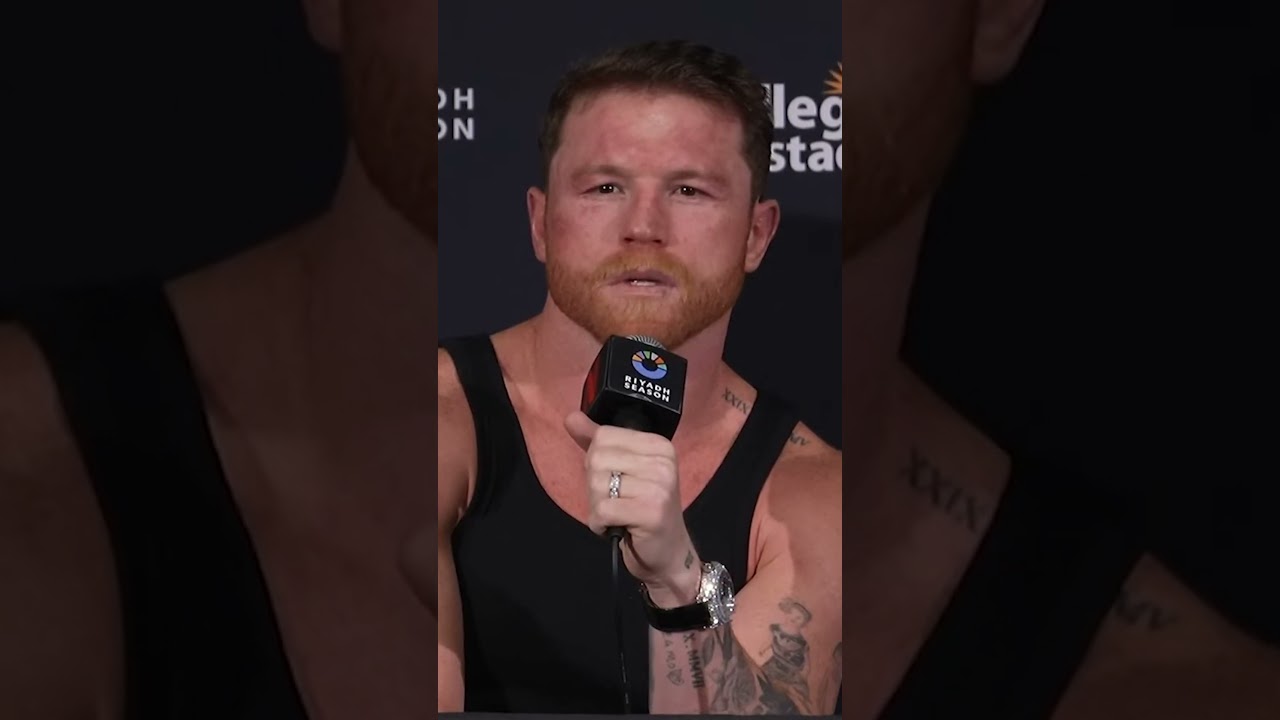 Canelo says Crawford is "WAY BETTER" than Floyd Mayweather