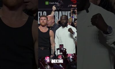 Canelo vs Crawford Tense Face-Off