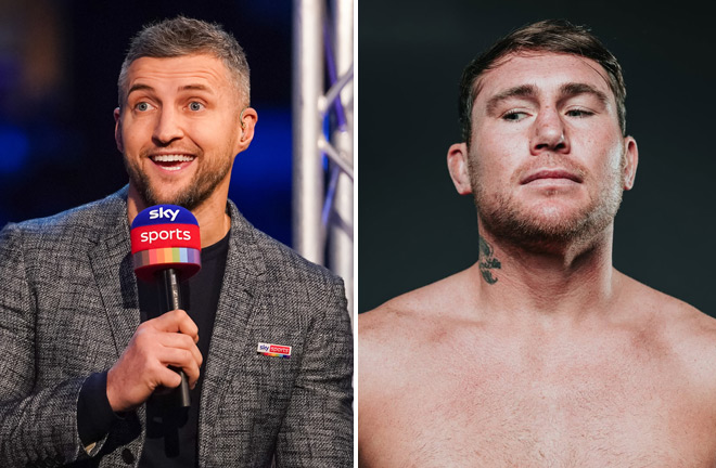 Darren Till knocked out Luke Rockhold in the third round in Manchester Photo Credit: David Cavan/Misfits Boxing