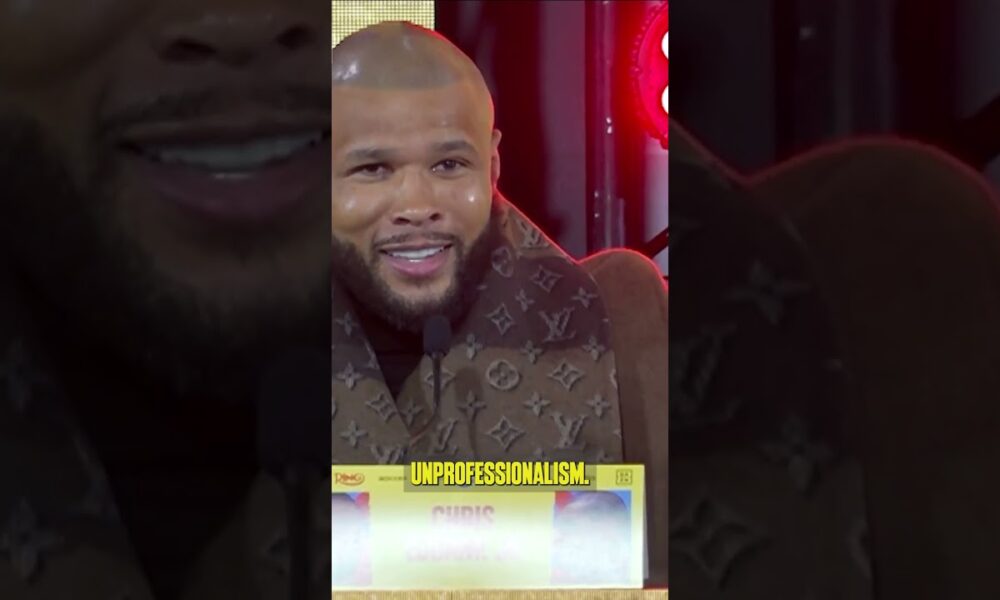 Chris Eubank Jr Rips Conor Benn For 'Victory Tour'