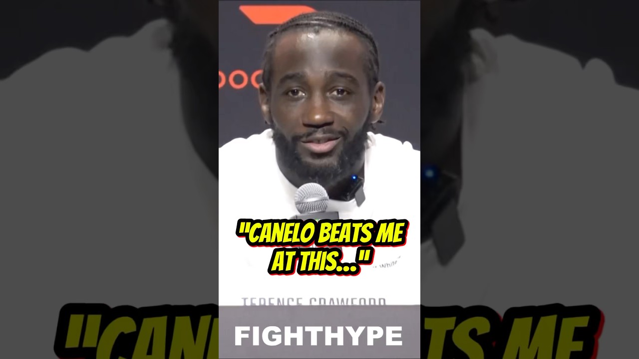 Crawford ADMITS Canelo BEATS Him at One Thing 😱