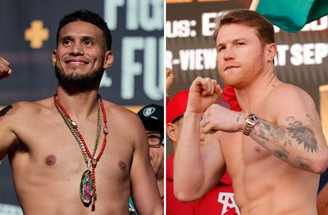 Terence Crawford beat Canelo Alvarez on points to become the undisputed super middleweight champion in Las Vegas Photo Credit: AP Photo/David Becker