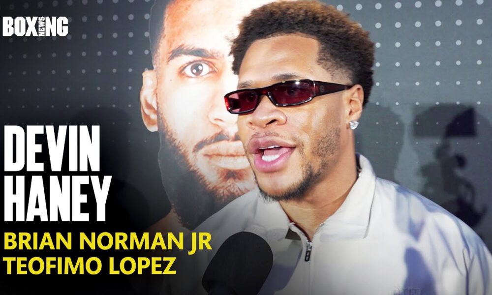 Devin Haney Sends Brian Norman Jr Message & Teofimo Lopez