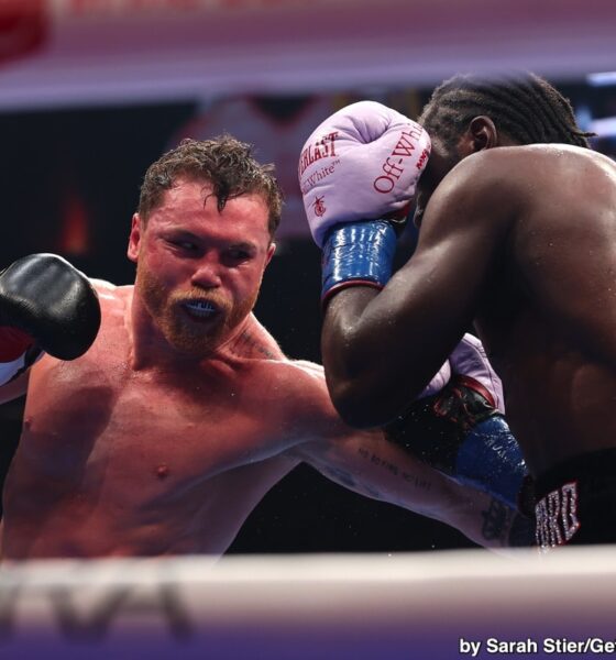 Image:  Did Canelo Purposely Avoid David Benavidez Because He Knows He's On The Decline?