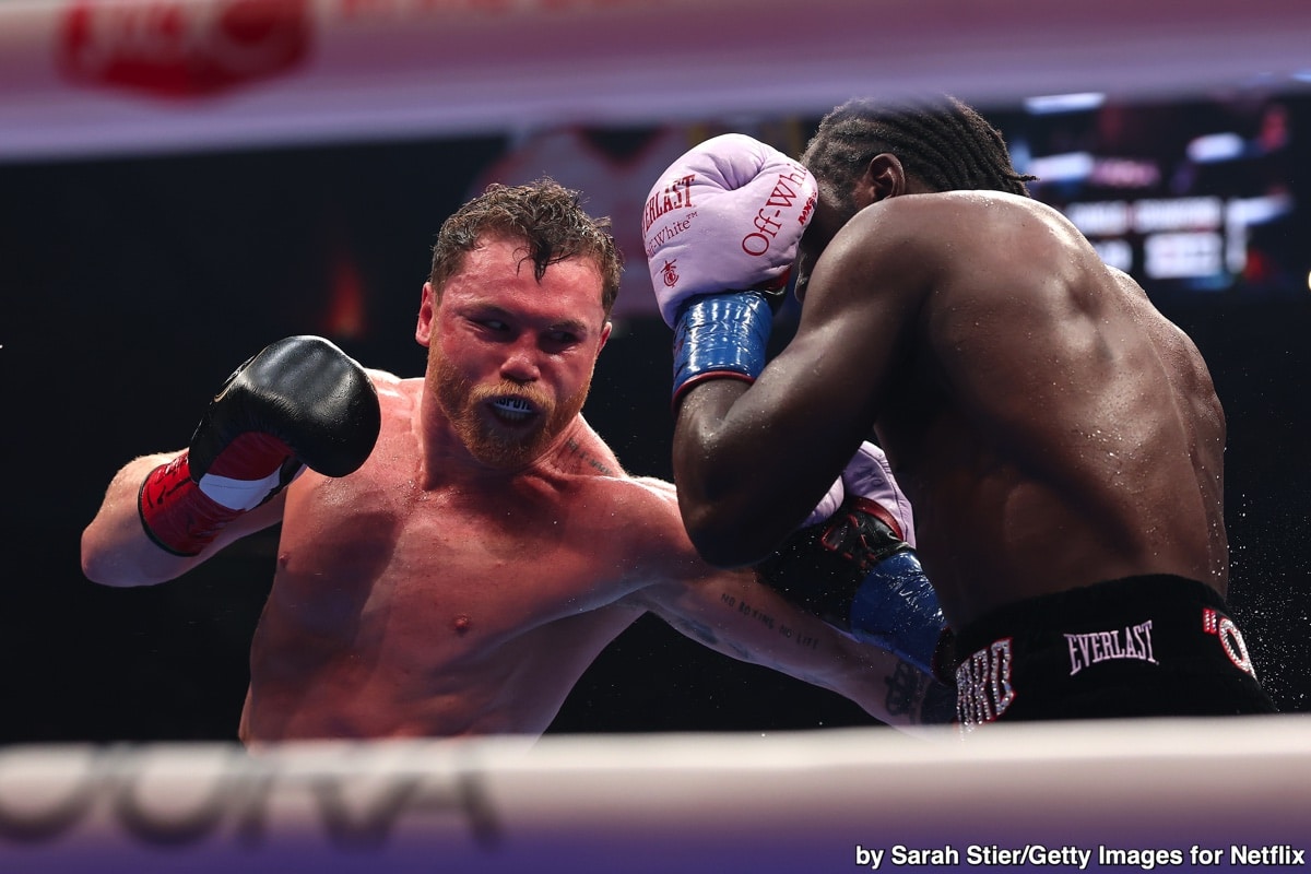 Image:  Did Canelo Purposely Avoid David Benavidez Because He Knows He's On The Decline?