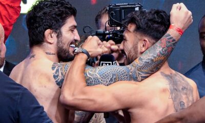 Dillon Danis vs Warren Spencer MMA • WEIGH IN & FINAL FACE OFF | Misfits Boxing