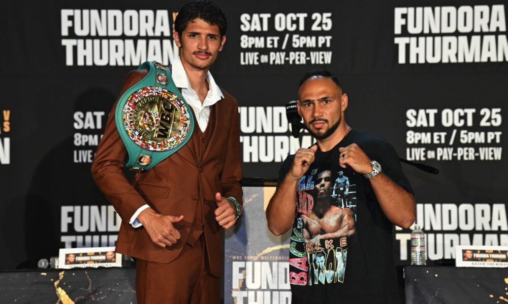 Image: Fundora Unfazed by Thurman's Experience, Predicts Early Finish on October 25