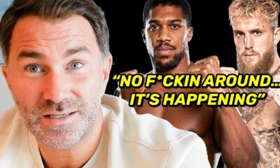 Eddie Hearn CONFIRMS Anthony Joshua vs Jake Paul “NO F*CKIN AROUND” DETAILS; gives Ward BAD NEWS